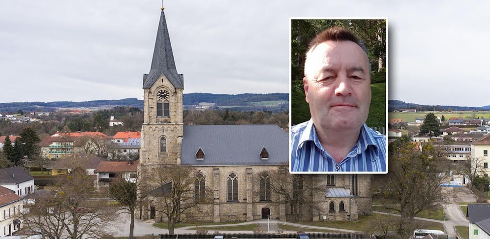 Pfarrer August Aichhorn bemerkte den Einbruch in seinen Pfarrhof erst in der Früh.