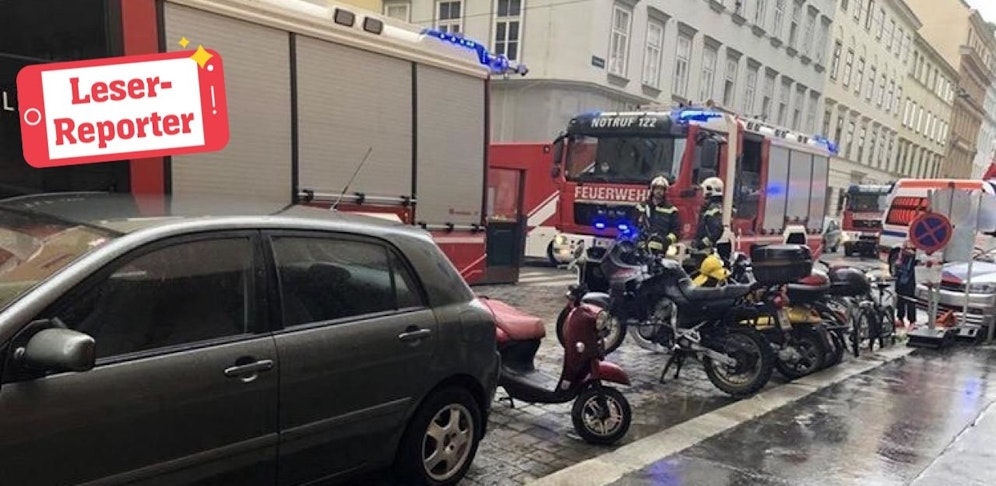 Am Freitag Vormittag brannte es in Wien-Landstraße.