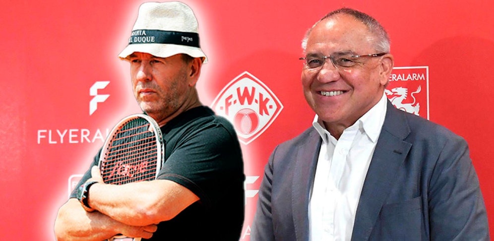 Felix Magath erklärte in der Südstadt: "Letztes Jahr war ich noch hier bei Günter Bresnik." 