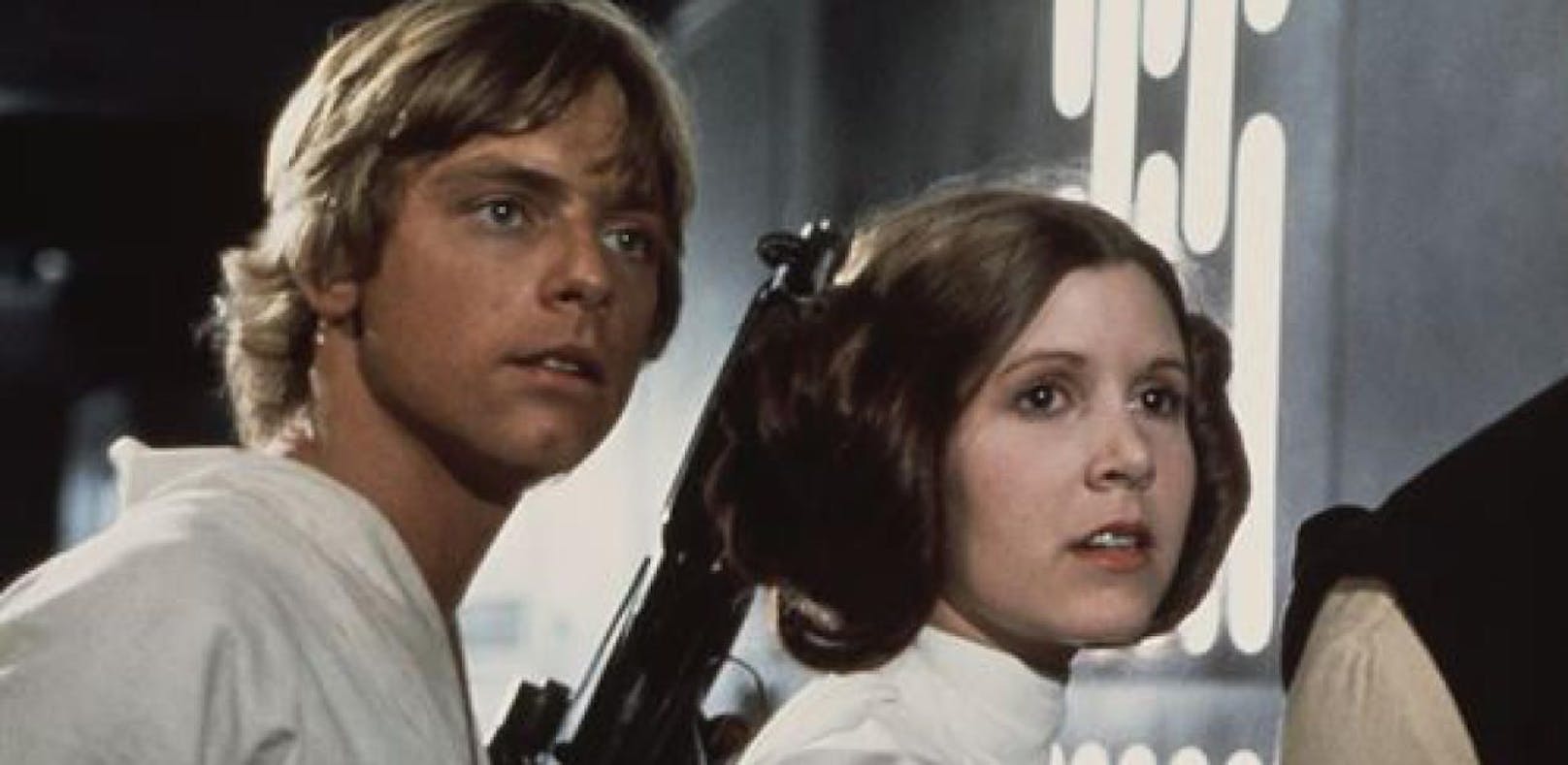 Mark Hamill und Carrie Fisher in &quot;Star Wars: Episode IV - Eine neue Hoffnung&quot;