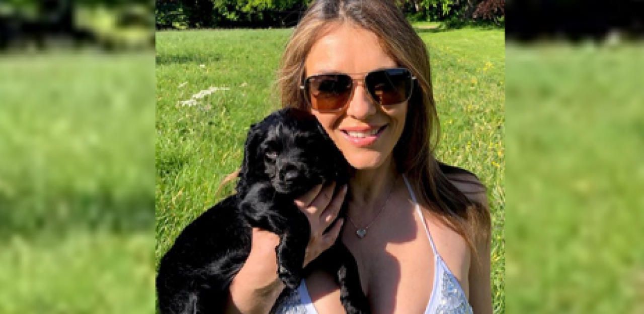 Heute.at - Neues Familienmitglied! Liz Hurley zeigt Baby Ava