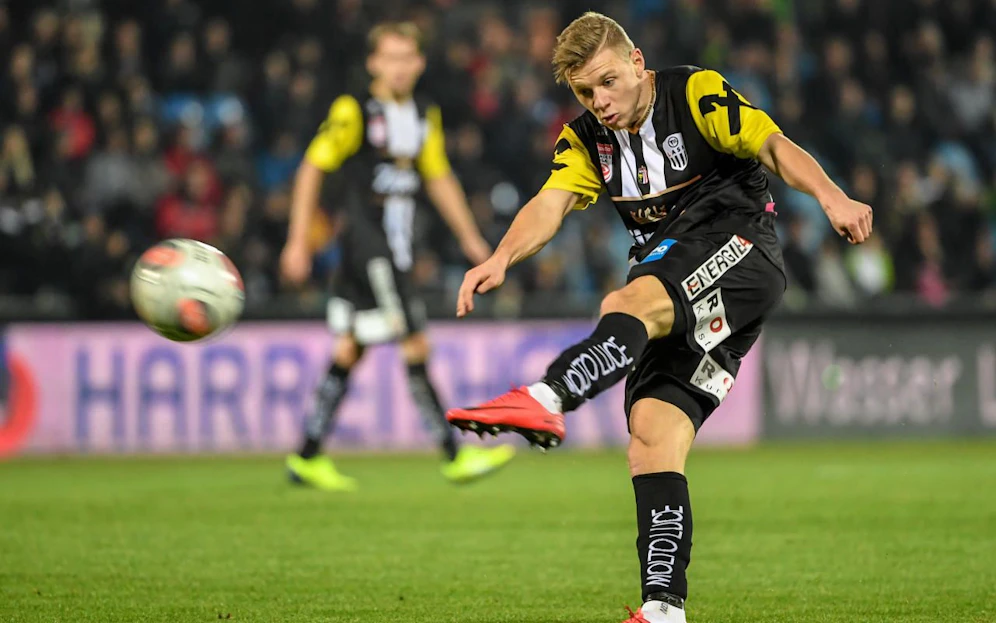 LASK-Youngster Maximilian Ullmann fällt sechs Wochen aus.