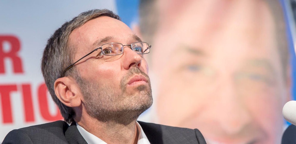 FPÖ-Innenminister Herbert Kickl.
