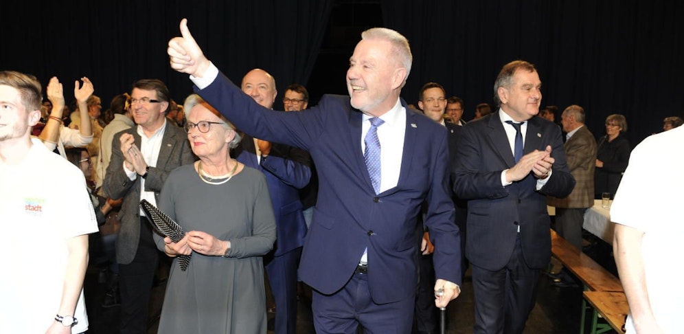 Wahlsieg für Klaus Schneeberger in Wr. Neustadt