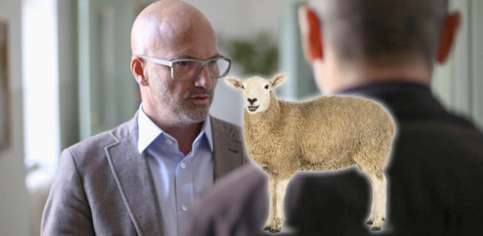 Anwalt Nikolaus Rast (li.) mit seinem Mandanten (r.)