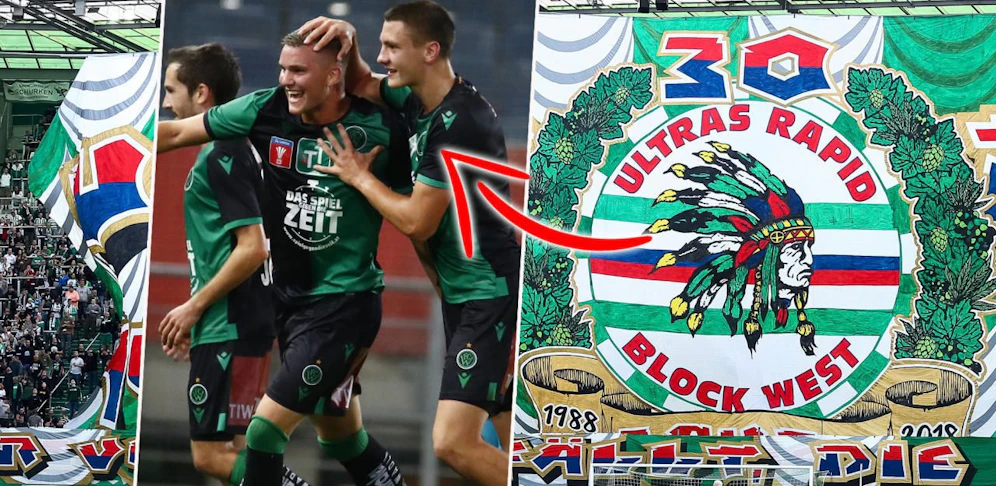 Die Ultras Rapid könnten bald auf den Wacker-Ärmeln stehen.