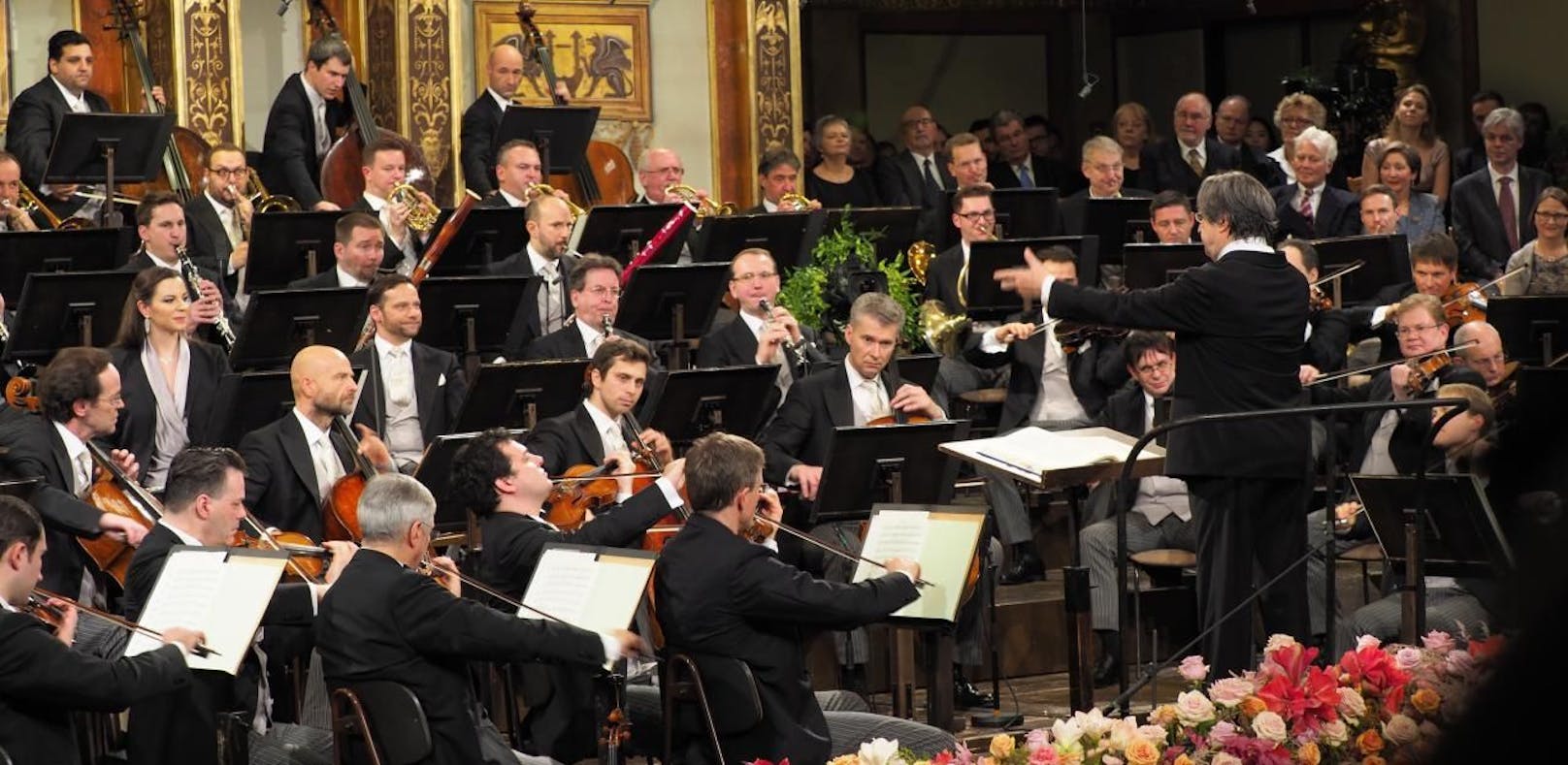 Die Wiener Philharmoniker beim weltberühmten Neujahrskonzert