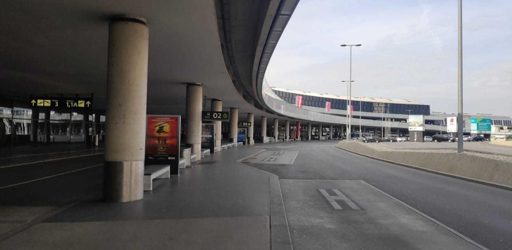 Der Flughafen Wien-Schwechat.