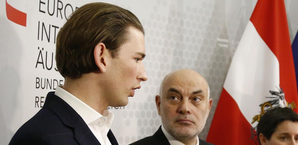Außenminister Sebastian Kurz, Islamwissenschafter Ednan Aslan: Studie schlecht, aber nicht manipuliert