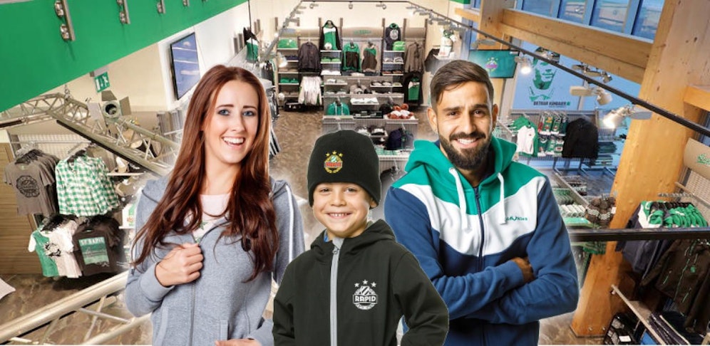 Zu gewinnen gibt es die drei am Bild getragenen Kleidungsstücke.