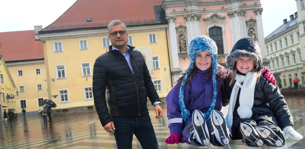 FP-Stadtrat Martin Antauer wünscht sich einen Eislaufplatz nach Welser Vorbild.