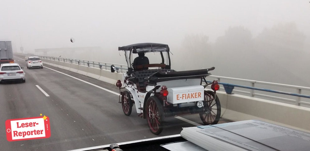 Gefährliche Fahrt: Mit 25 km/h über die Wiener Tangente (A23)