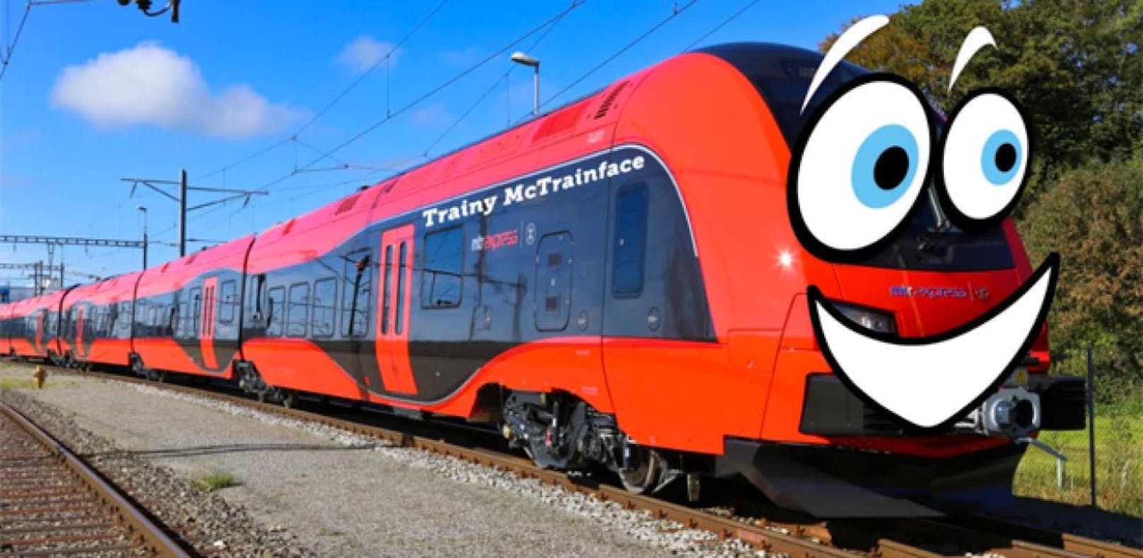 Online-Voter taufen neuen Zug "Trainy McTrainface"