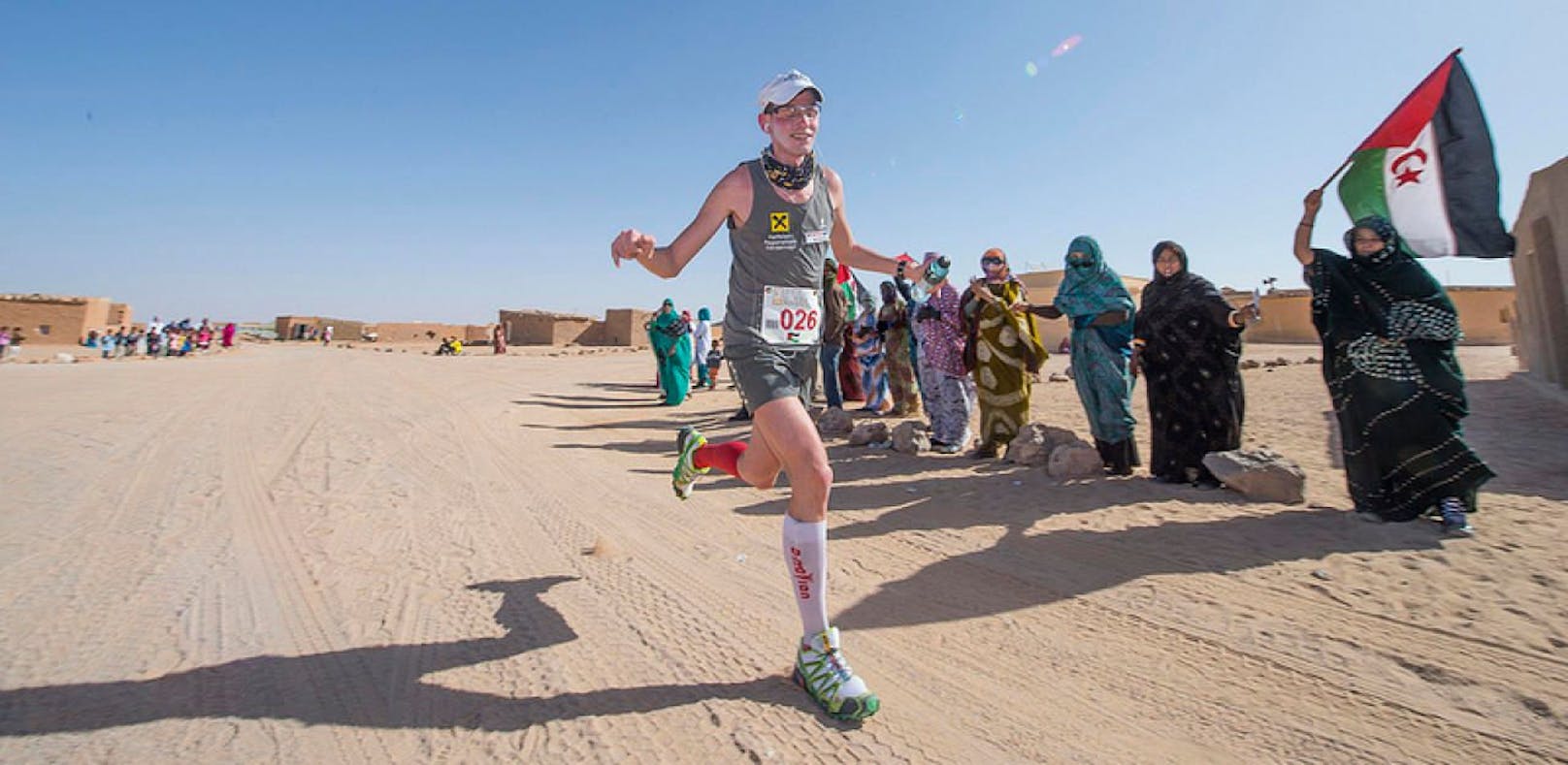 Sahara-Marathon: Rainer greift nach den Sternen
