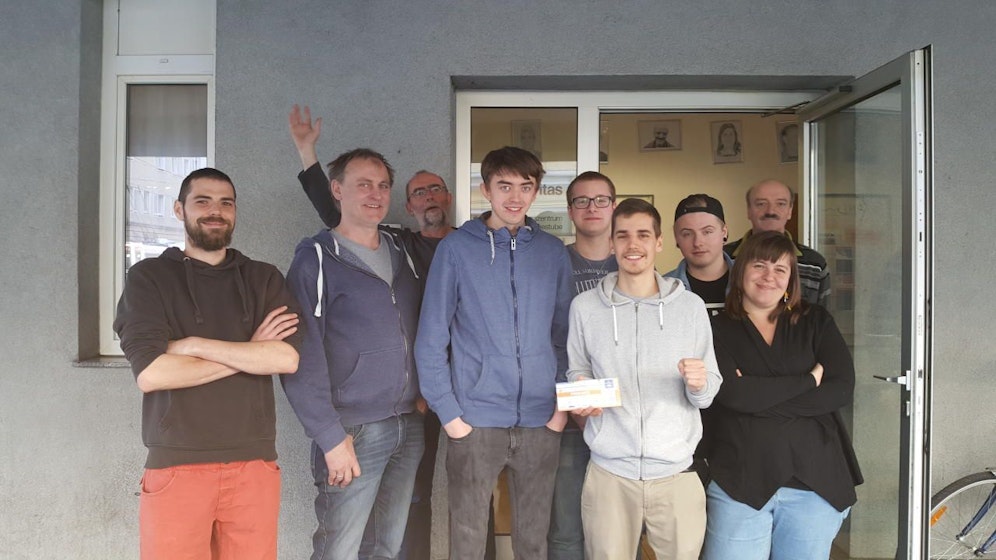 Blau Weiß startete eine tolle Aktion für hilfsbedürftige Menschen. 