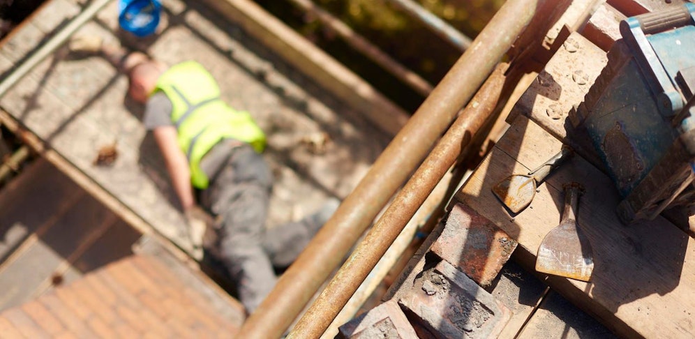 Der 22-Jährige wurde bei dem Unfall schwer verletzt