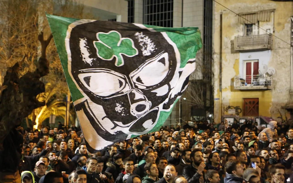 Fans von Panathinaikos Athen