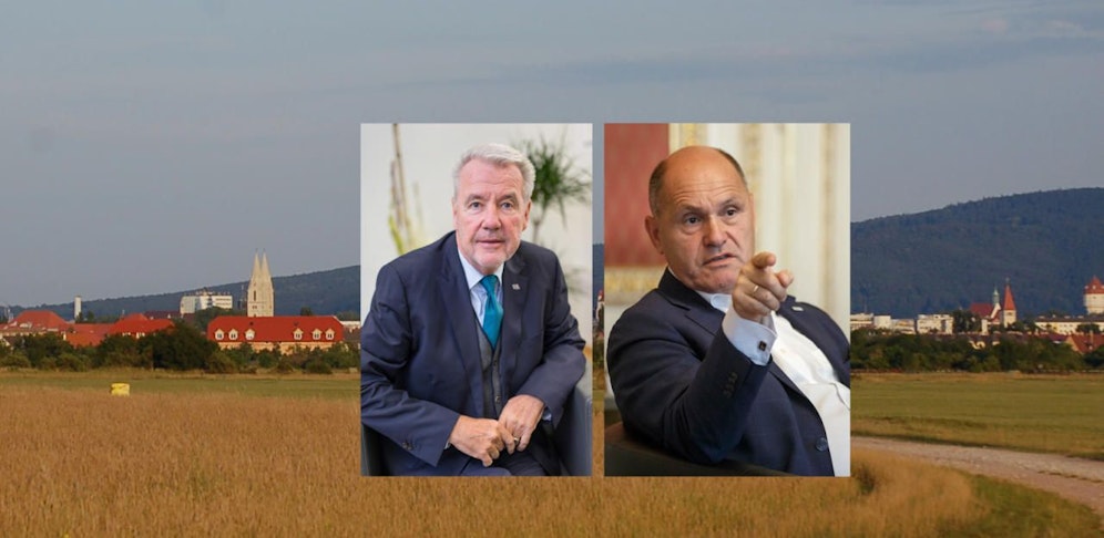 Klaus Schneeberger und Wolfgang Sobotka sind sich einig.