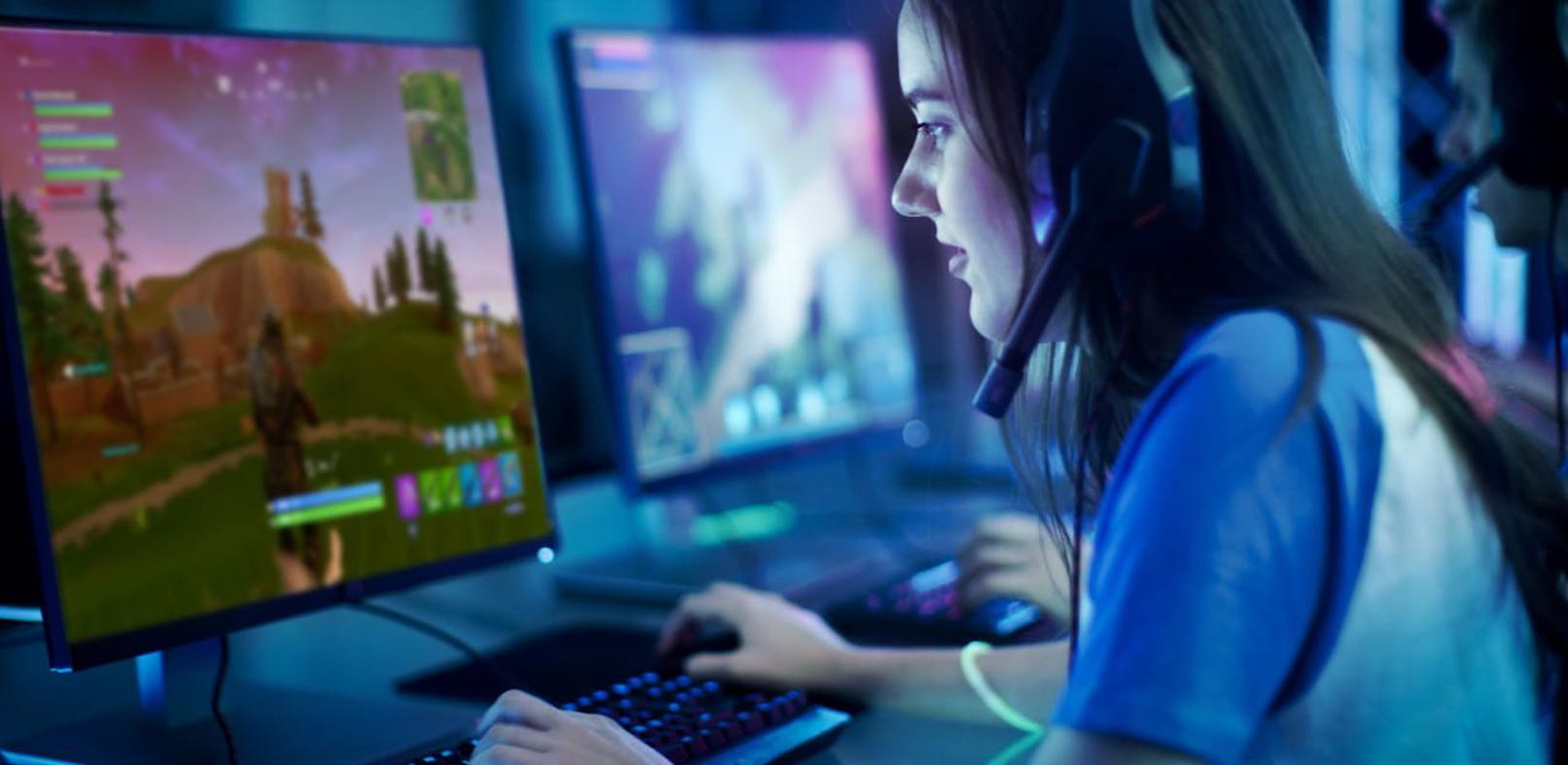 Ein junges Mädchen konnte sich nicht mehr vom Online-Spielehit losreißen!