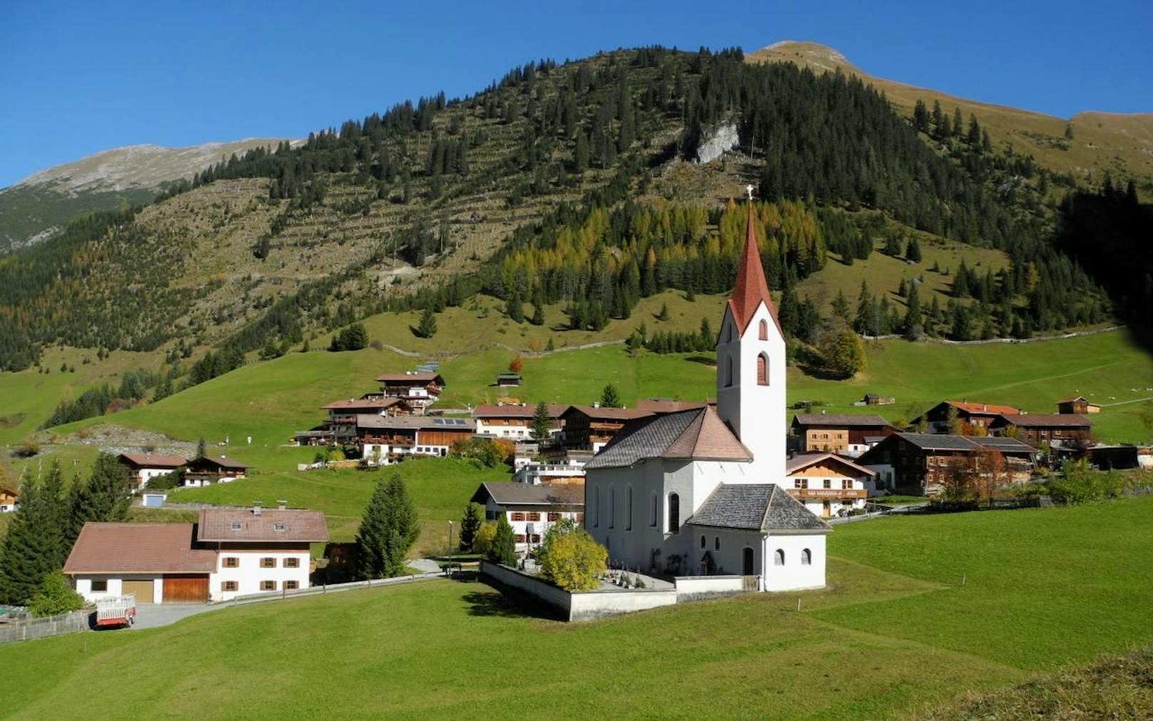 Gramais (Reutte, Tirol) ist die kleinste Gemeinde Österreichs