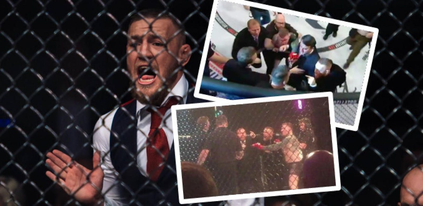 Heftig! Conor McGregor schlägt MMA-Referee