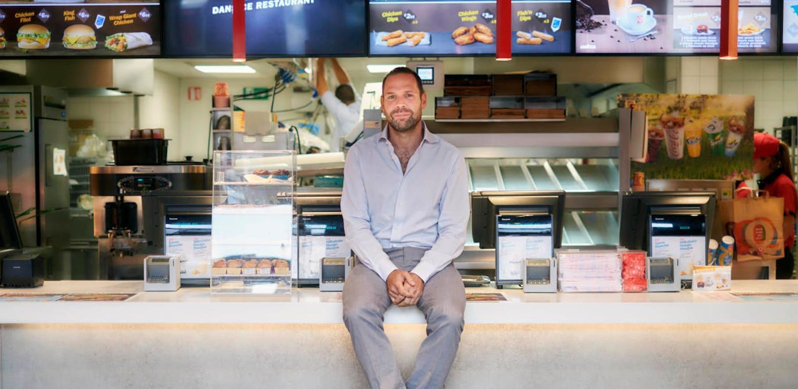 Er eckt beim Königshaus an: Daniel Grossmann, der Gründer der Fast-Food-Kette Quick und nun Geschäftsführer von Burger King in Belgien.