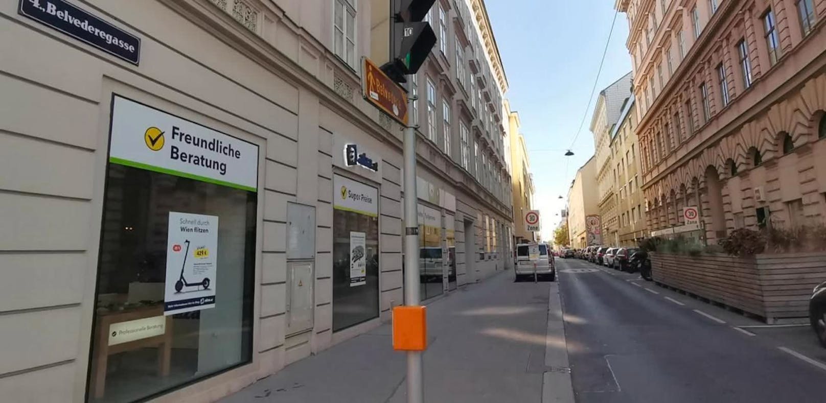 In Wien-Wieden wurde am Freitag eine Frau mit einer Holzlatte getötet.