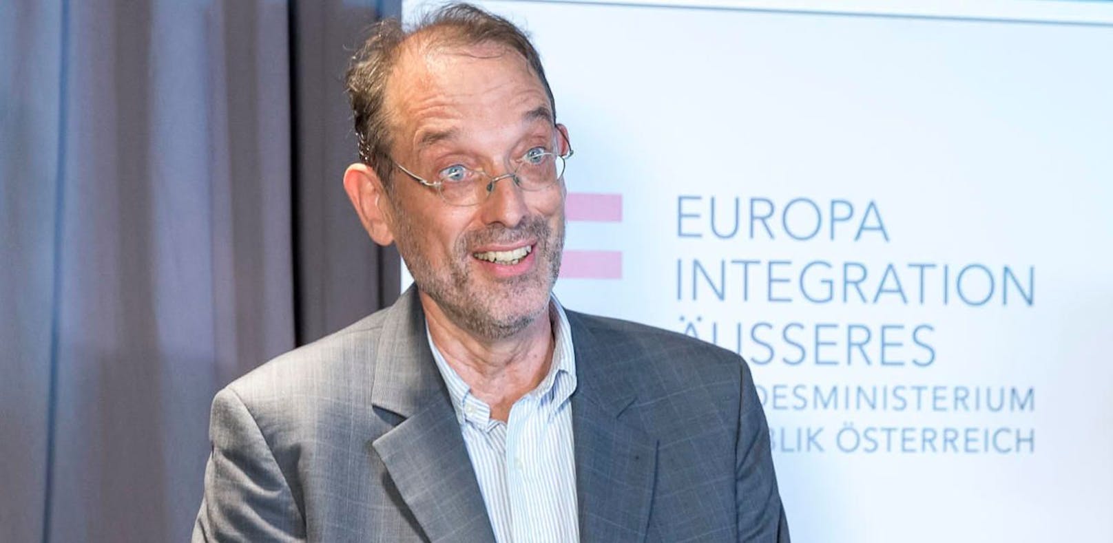 Heinz Faßmann präsentiert als Vorsitzendes des Expertenrats für Integration den Integrationsbericht 2015. Archivbild