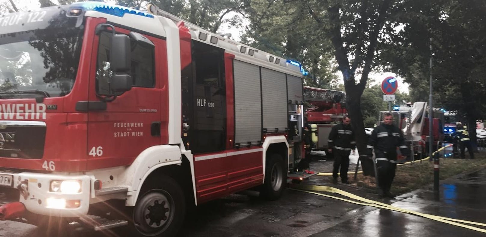 Rauch aus Wohnung: Alarm in Wien-Brigittenau