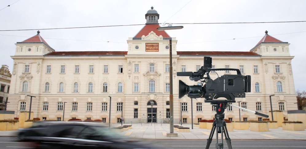 Im LG St. Pölten wird gedreht. 