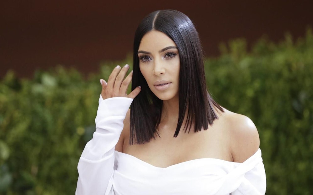 Kim Kardashian auf dem Roten Teppich vor dem Metropolitan Museum of Art in New York City. Archivbild, 1. Mai 2017.