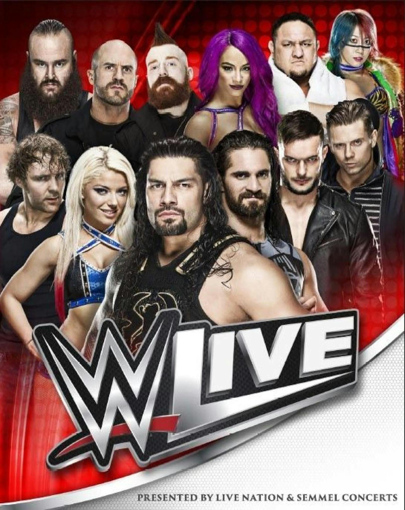 WWE Live gastiert am 17. Mai in der Wiener Stadthalle: Nehmen Sie jetzt am Gewinnspiel teil und gewinnen Sie Karten und T-Shirts.
