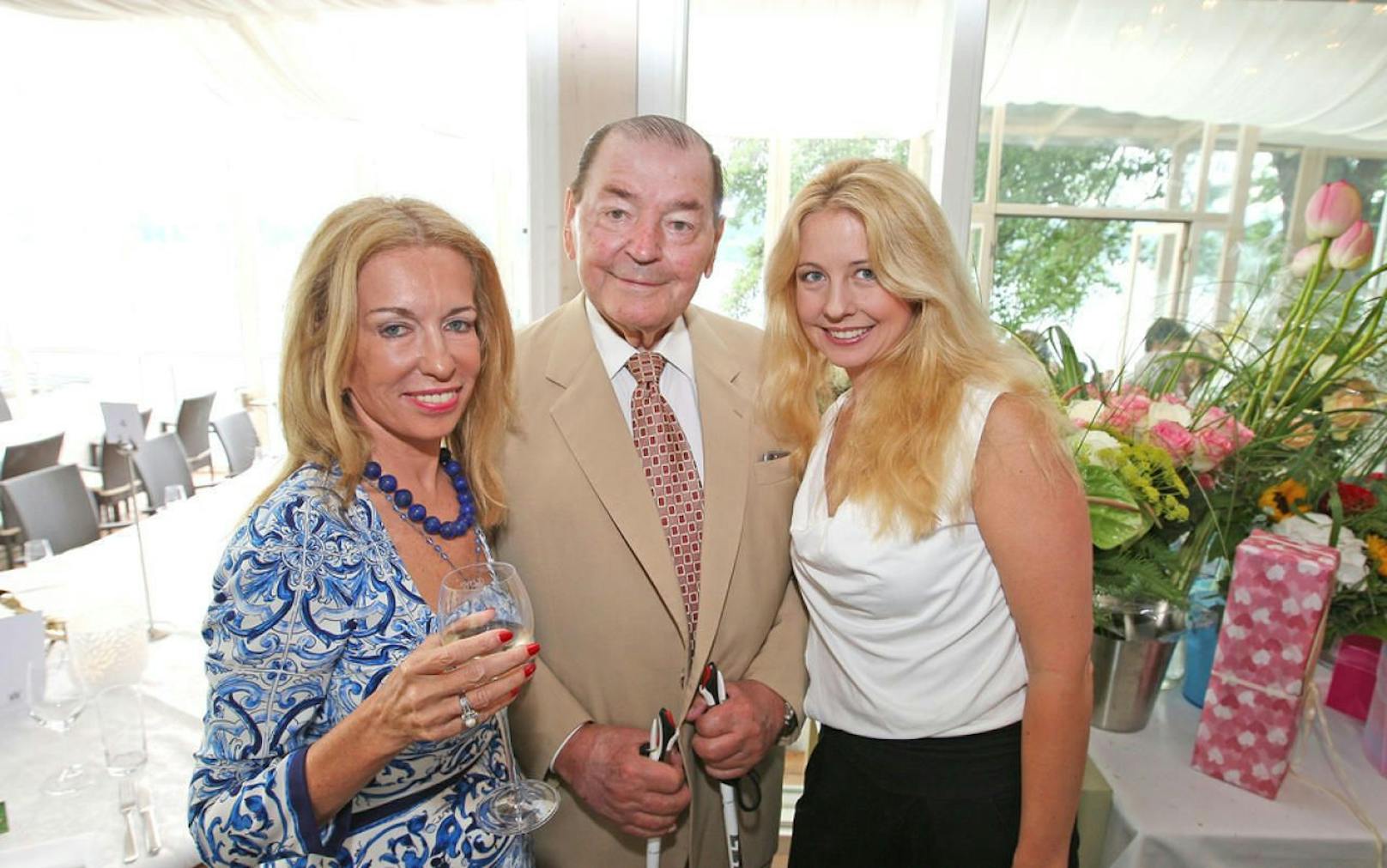 Hanno Millesi mit seiner Frau Dagmar (links) vor zwei Jahren in Kärnten