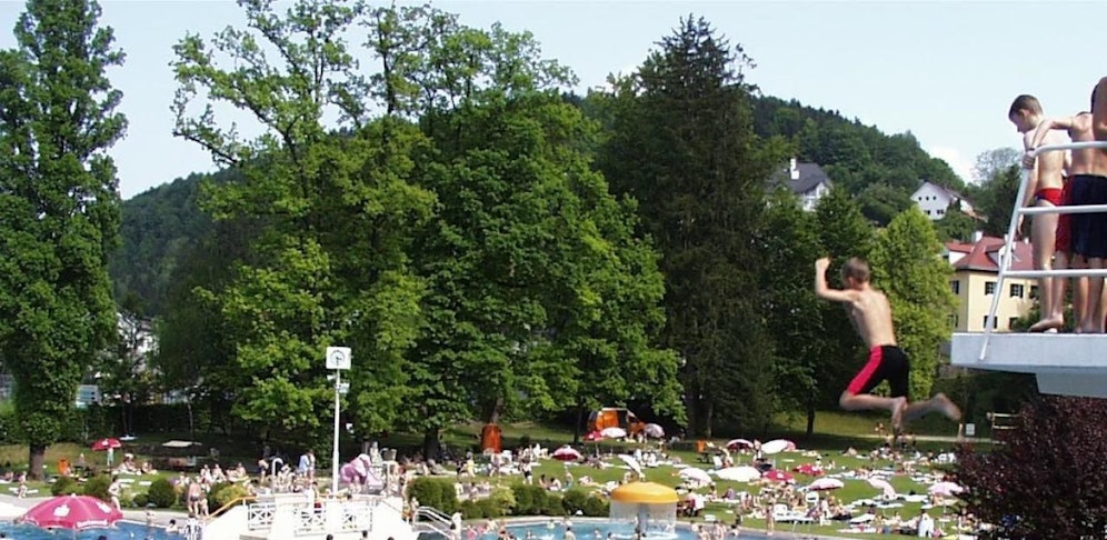 Unfall im Parkbad Waidhofen/Ybbs