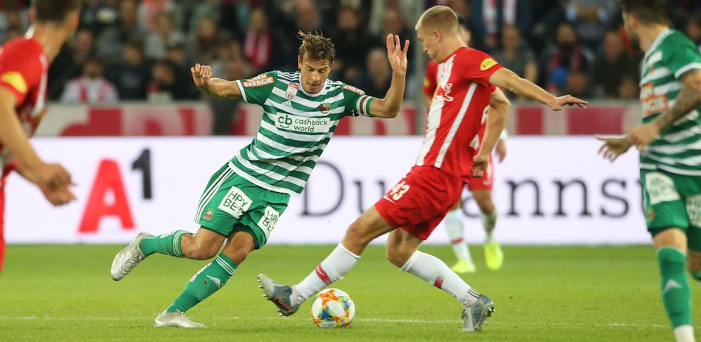 Stefan Schwab (Rapid) gegen Rasmus Kristensen (RBS)
