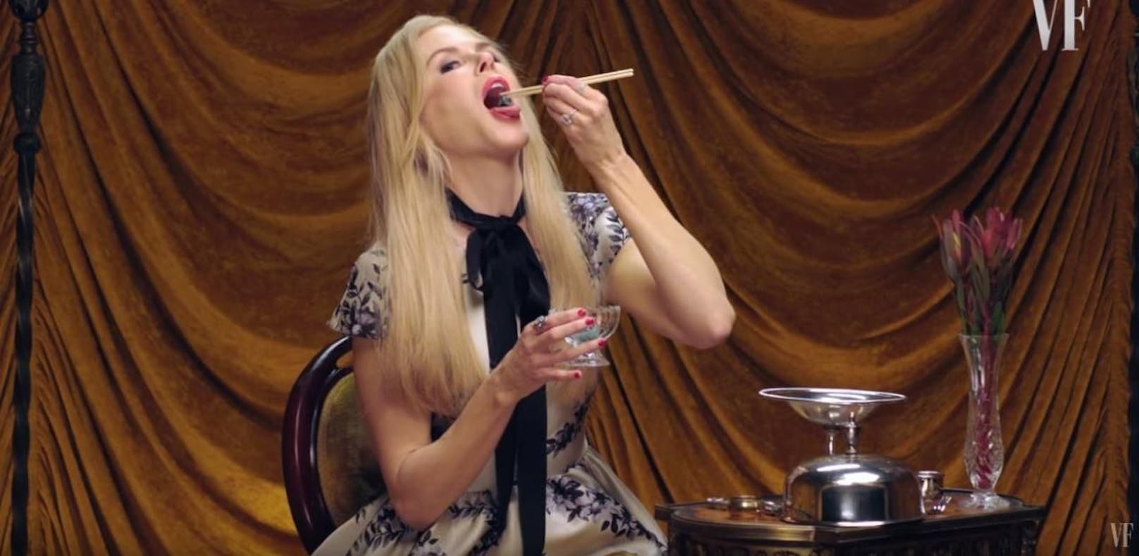 Nicole Kidman verrät wie Mehlwürmer schmecken