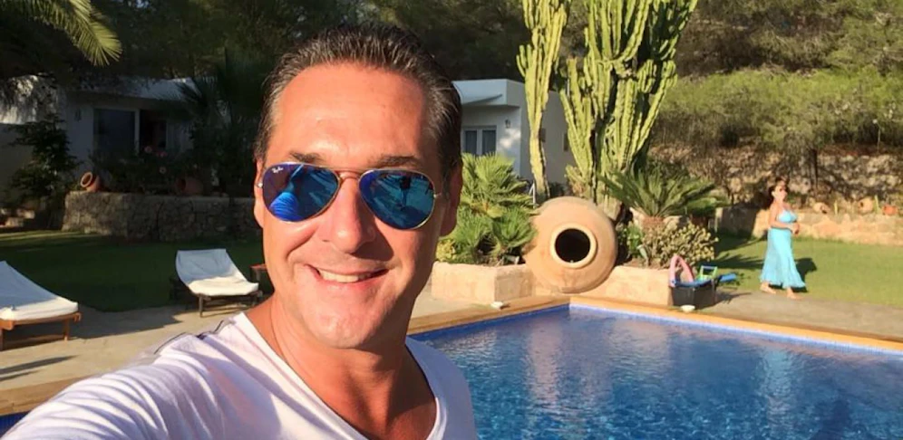 Heinz-Christian Strache 2016 auf Ibiza