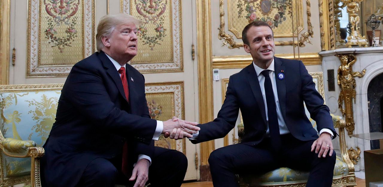 Trump Gegen Macron: Alle 10 Handshake-Fights | Heute.at