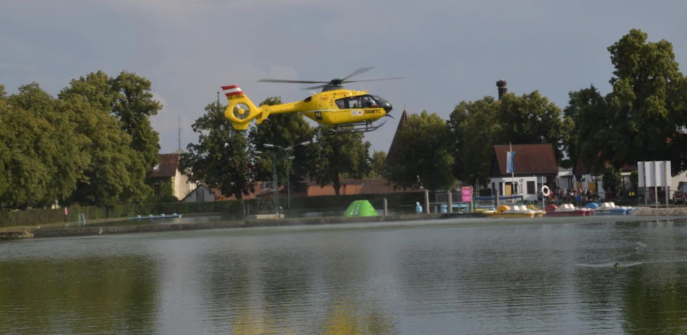 Helikopter brachte 14-Jährigen ins Spital.