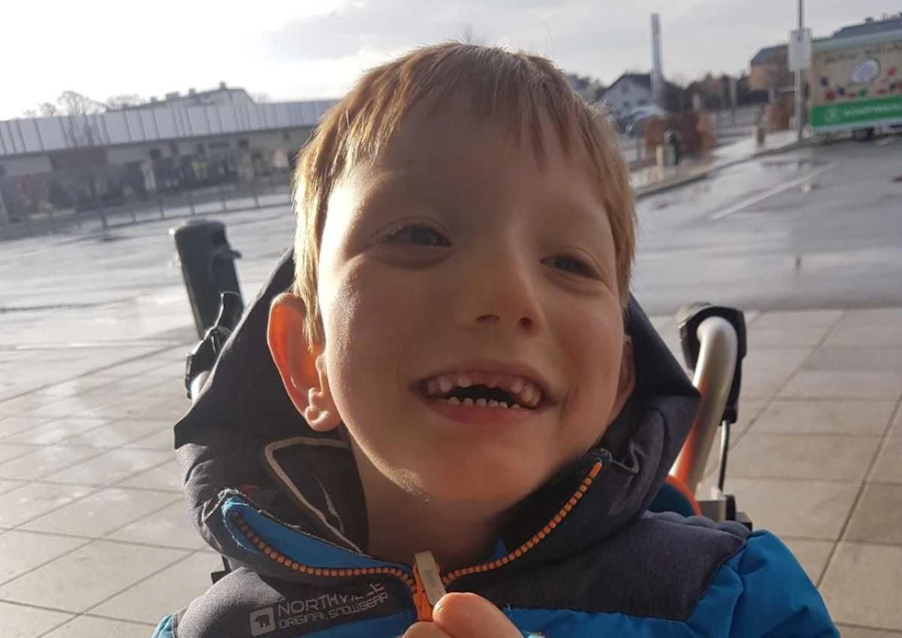 Constantin (6) ist ein aufgeweckter Bub. 