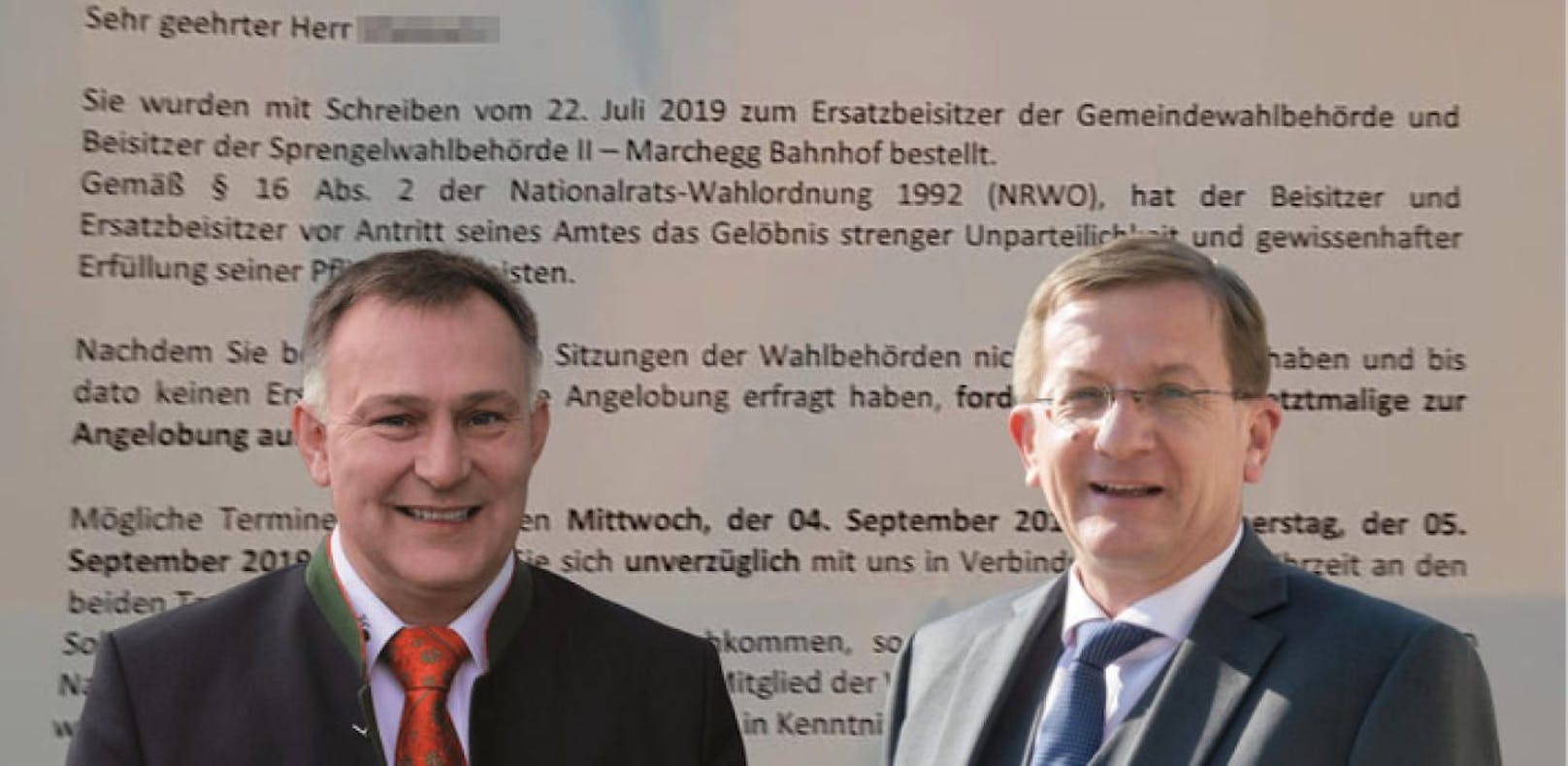 Wahlbeisitzer mit Rauswurf bedroht: FPÖ ortet Skandal