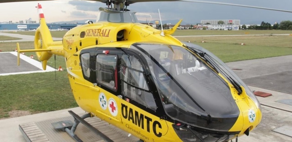 Die Kleine wurde ins Spital nach Wiener Neustadt geflogen.