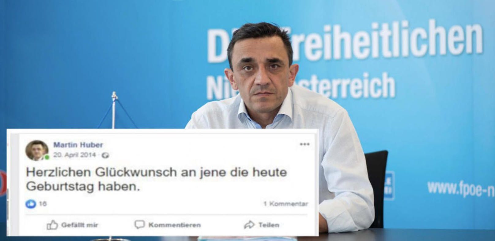 Gegen Ex-FPÖ-Politiker Martin Huber wird jetzt ermittelt.