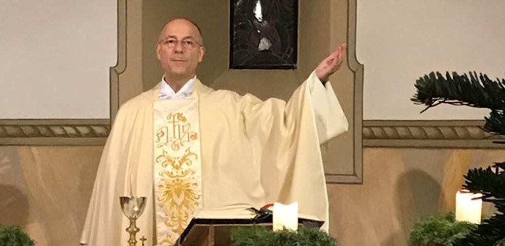 Toni Faber muss "einhändig zelebrieren".