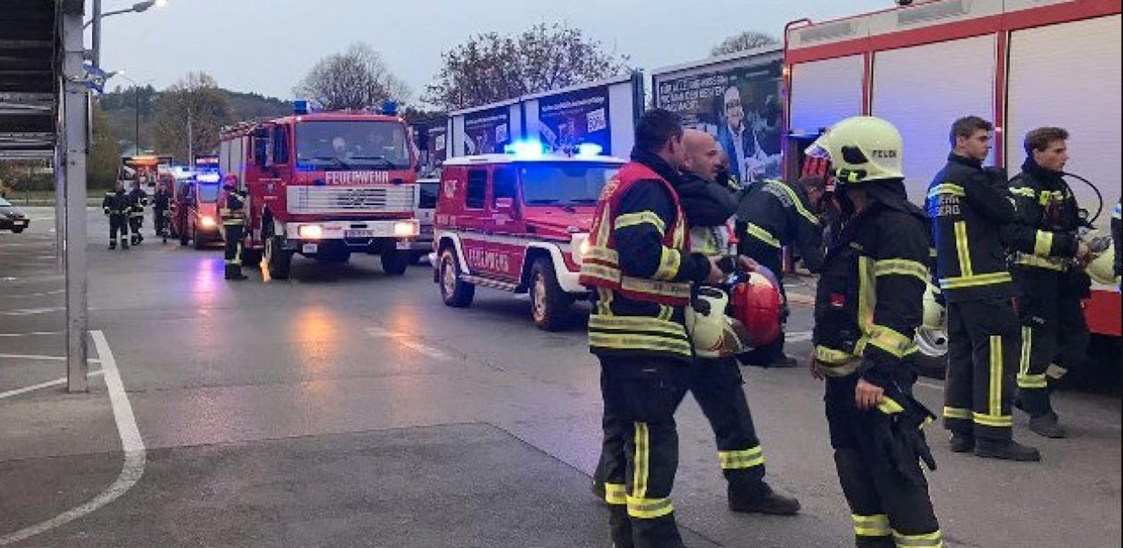 Gas-Alarm bei Großhändler in Langenzersdorf