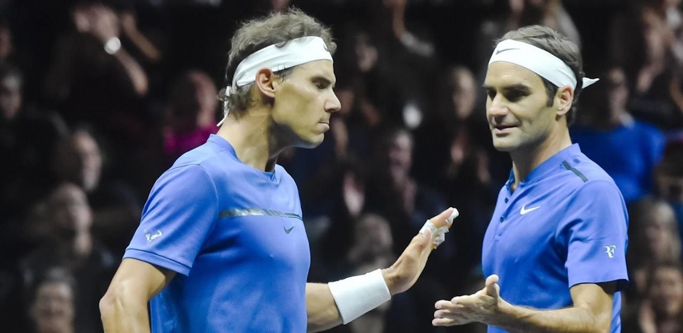 Nadal und Federer: Rivalen und gute Freunde