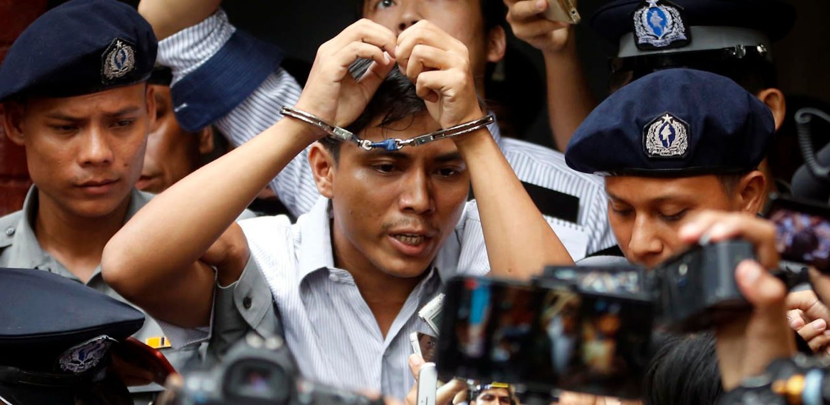 Sieben Jahre Haft für  Reuters-Journalisten