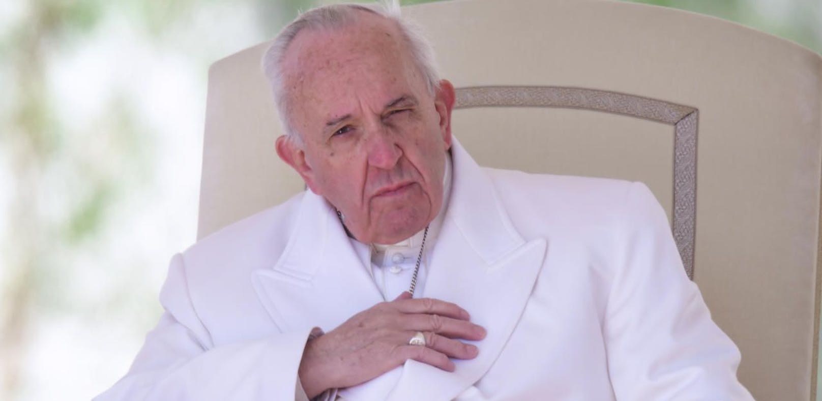 Papst Franziskus hatte die Häftlinge eingeladen