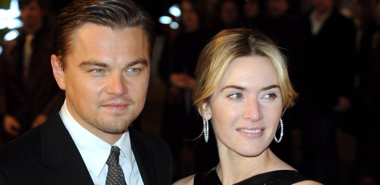 Schauspieler Leonardo DiCaprio und Kate Winslet bei der Premiere von - Revolutionary Road - in London.