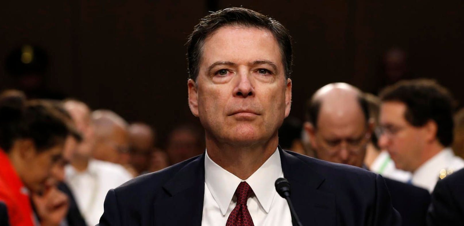 Ex-FBI-Direktor James Comey vor dem Geheimdienst-Ausschuss in Washington